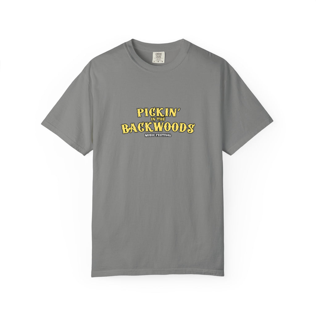 Official Pickin in the Backwoods tee