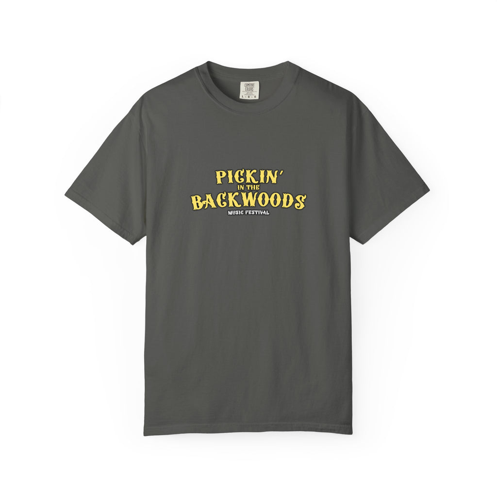 Official Pickin in the Backwoods tee