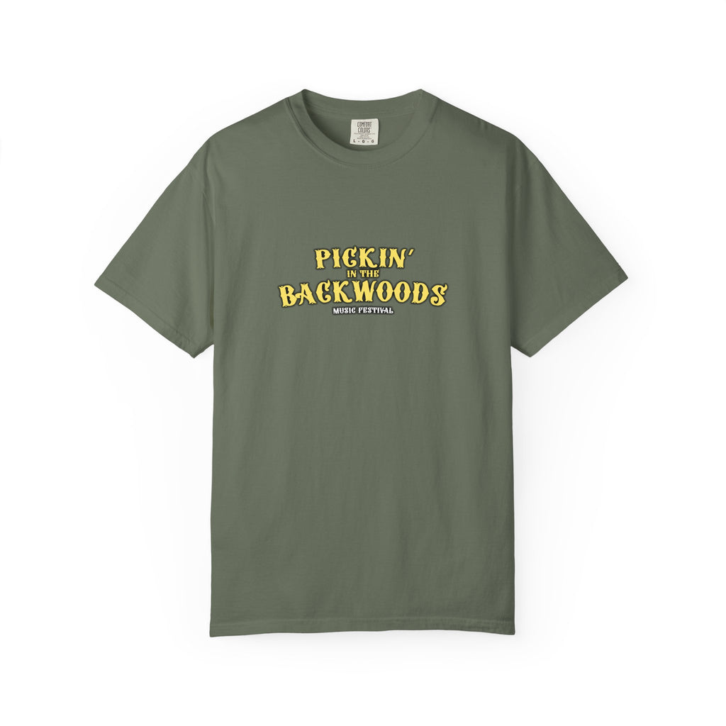 Official Pickin in the Backwoods tee